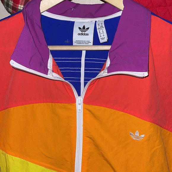 RARE Adidas Color Block Jacket - Picture 3 of 5